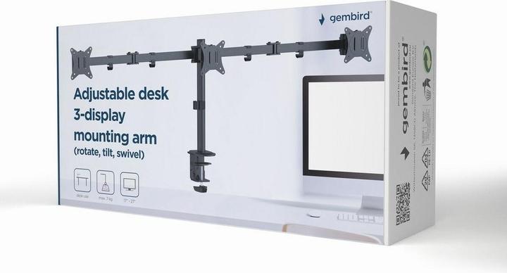 Produktbild Gembird N--GEMBIRD MA-D3-01 Adjustable desk 3- (Tisch, 27", 7 kg)