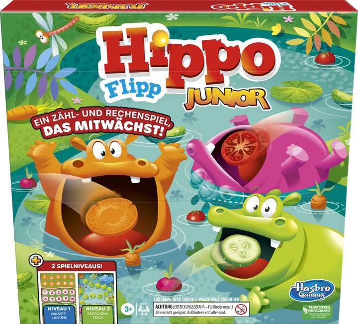 Produktbild Hasbro Gaming Hippo Flipp Junior (Deutsch, 2 - 4 Spieler)