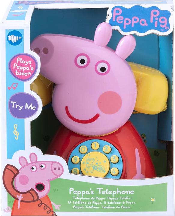 Produktbild HTI Peppa Pig Nachzieh-Telefon