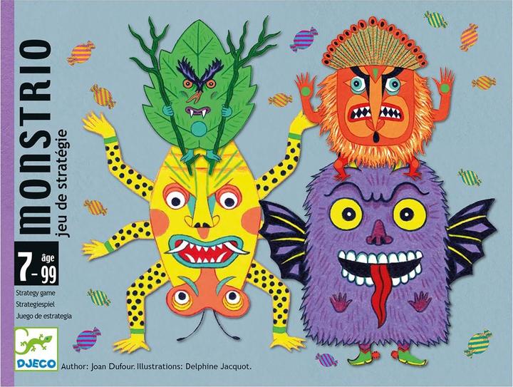 Immagine prodotto Djeco Gioco di carte Monstrio (mult) (Ceco, Francese, Inglese, Italiano, Olandese, Polacco, Slovacco, Spagnolo, Tedesco, Ungherese)
