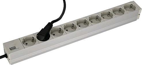 Produktbild Bachmann 19" 1U 9xCEE7/3 power 2,0m (9x, CEE 7/3, 2 m)