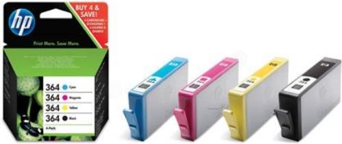 Produktbild HP Tinte 364 (BK, C, M, Y)