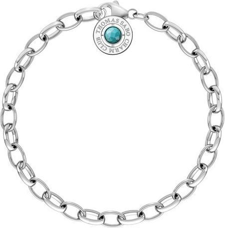 Immagine prodotto Thomas Sabo Bracciale turchese (19.50 cm, Argento)