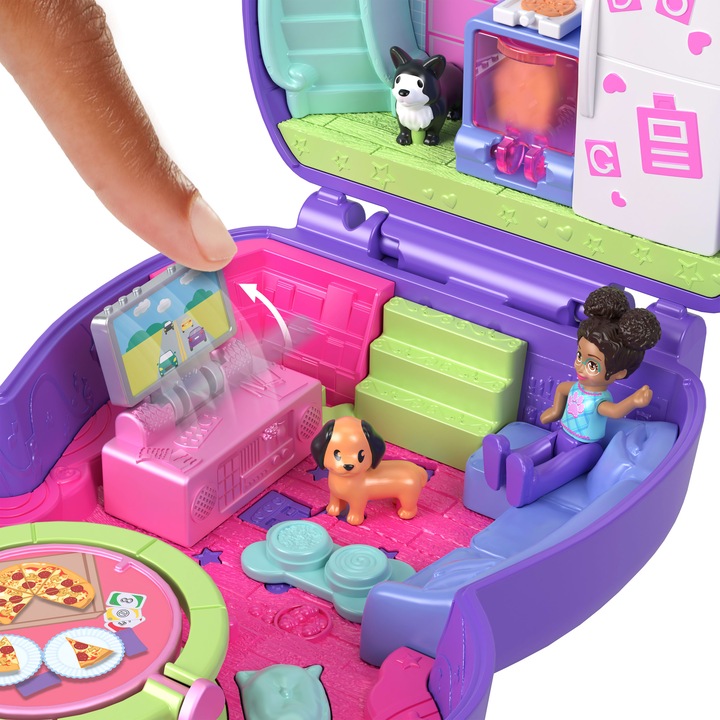 Productafbeelding Polly Pocket Übernachtungsparty-Welpe Schatulle