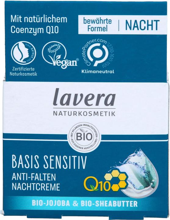 Image du produit Lavera Bas Sen Nac Cr Q10 (50 ml, Crème de nuit)