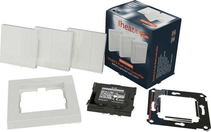 Immagine prodotto Heatit Controlli - Interruttore senza fili Z-Wave+ 700 Z-Push Controllore da parete