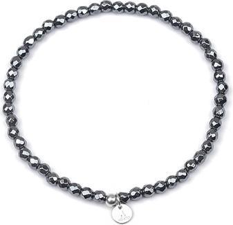 Actual product image Agato Mineral Bracelet With Hematite Pol-B13/20g