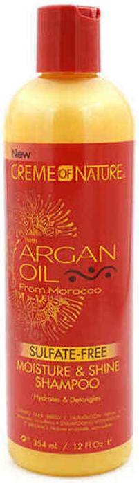 Produktbild Creme of Nature Shampoo Moisture & Shine Arganöl (354 ml) (354 ml, Flüssiges Shampoo)