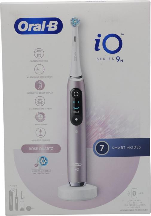 Actual product image Oral-B iO 9N - Electric Tandenborstel - Rose Quartz