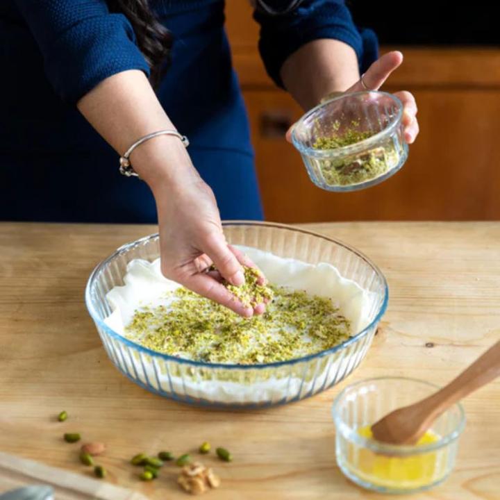 Immagine prodotto Pyrex Moule à quatre quarts verre ô cuisine Ø 26cm, H6cm (26 cm)