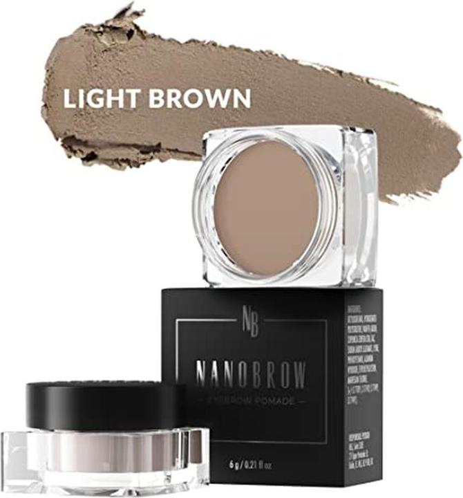 Actual product image Nanobrow - Eyebrow Pomade Light Brown (Light Brown, Tan)