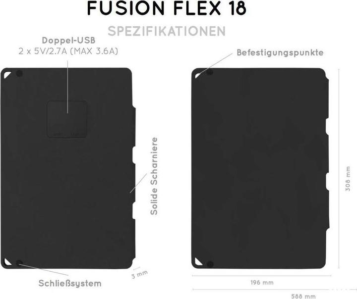 Immagine prodotto Sunslice Fusion Flex 18 (18 W, 0.39 kg)
