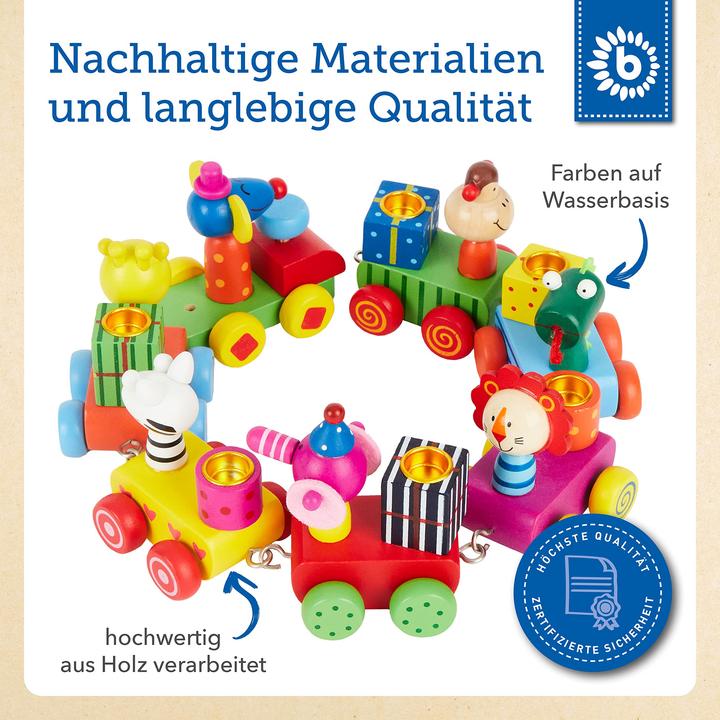 Immagine prodotto Bieco Schiebespielzeug Geburtstagszug