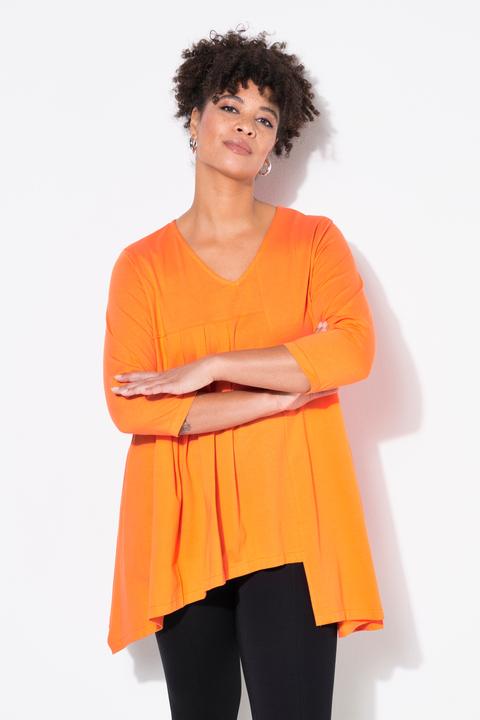 Produktbild Miamoda T-Shirt, A-Linie, Zierfalten, asymmetrischer Saum (50)