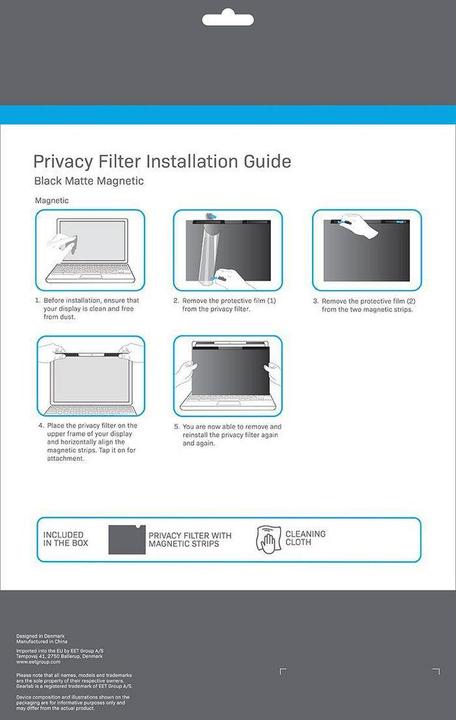 Produktbild Gearlab Magnetic Privacy Filter 13" (13", 3:2)