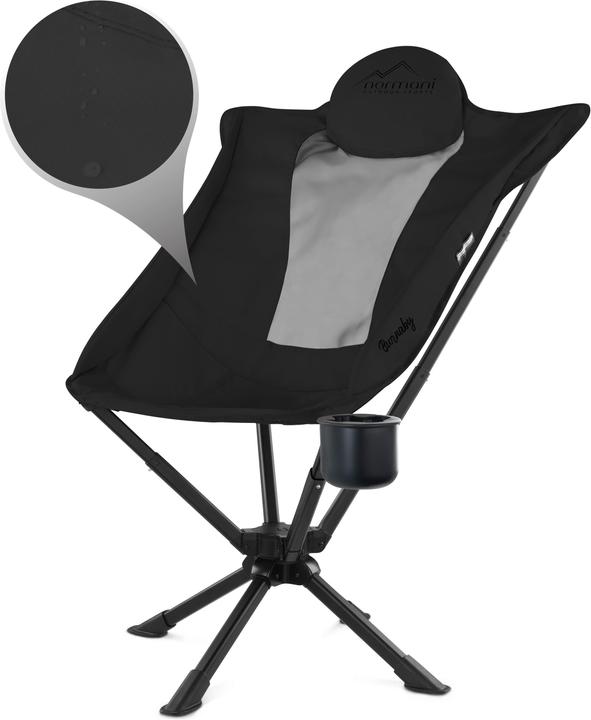 Actual product image Normani Campingstuhl mit Getränkehalter Burnaby - 9699
