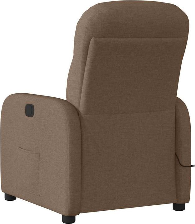 Immagine prodotto VidaXL Sedia da massaggio elettrica in tessuto marrone