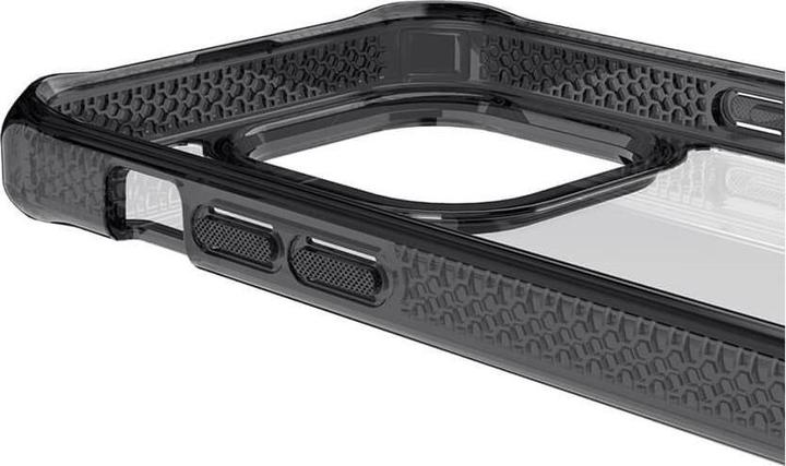Actual product image Itskins Drop-Protection Cover HYBRID CLEAR black and transparent (Apple iPhone 14 Pro Max)