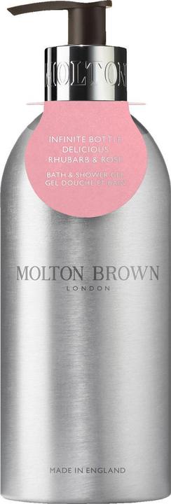 Actual product image Molton Brown Delicious Rhubarb & Rose Infinite Bottle Bath & Shower Gel (400 ml)