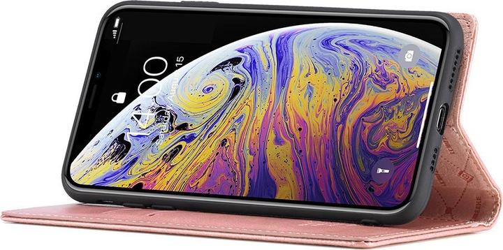 Image du produit Cover-Discount iPhone Xs / X - Stand Flip Case Cover rose (Apple iPhone XS)