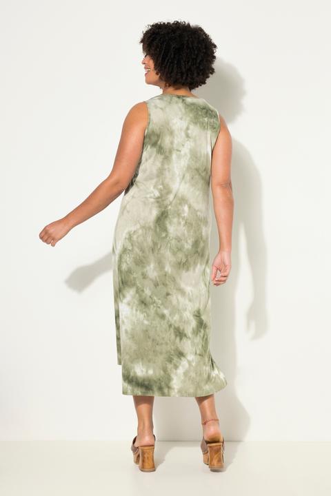 Immagine prodotto Angel of Style Kleid, A-Linie, Batikdruck, Rundhals, ärmellos (48)
