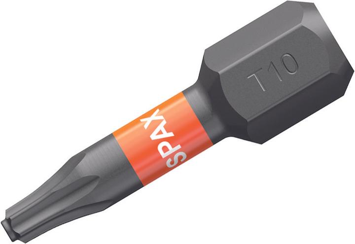 Actual product image Spax BIT T-STAR PLUS T10 25mm S (Hexagon socket TX)