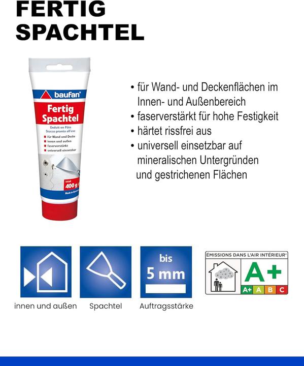 Image du produit Baufan Mastic prêt à l'emploi 400 g