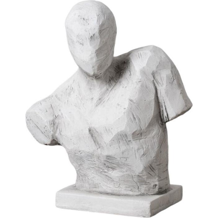 Natec, Deko Objekt, Büste Lehm Herren 44 x 26,5 x 57 cm
