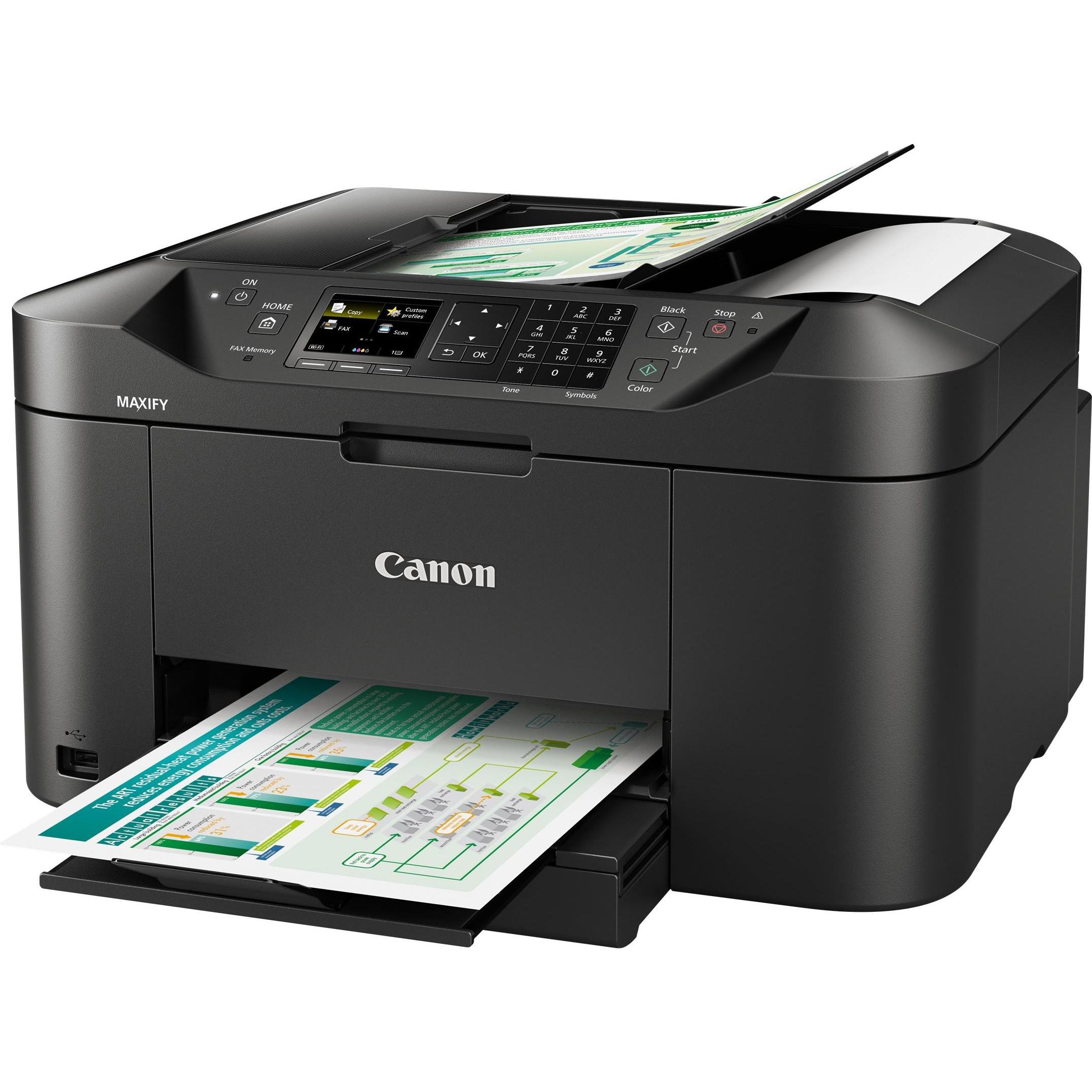 Thumbnail - Canon Maxify MB2150 (Tintenpatrone, Farbe), Drucker, Schwarz