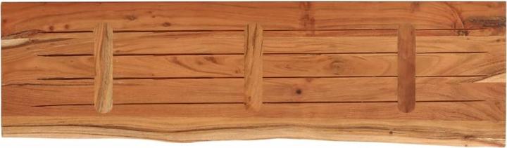 Actual product image vidaXL Table top rectangular tree edge wooden top furniture top solid wood acacia (140 x 40 cm)