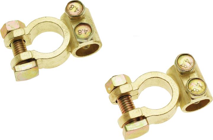 BGS Assortiment ronde poolklemmen voor batterijen