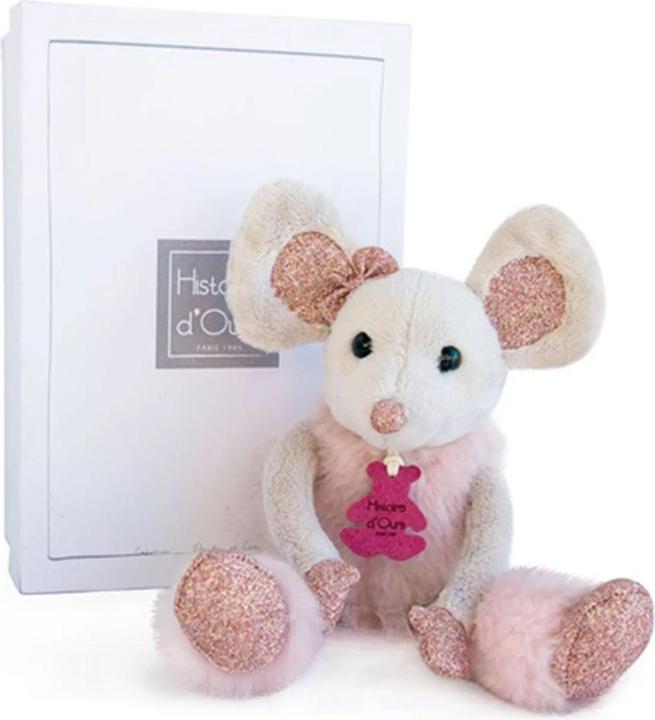 Produktbild Histoire D'ours Plüschtier Maus mit Geschenkbox (22 cm)