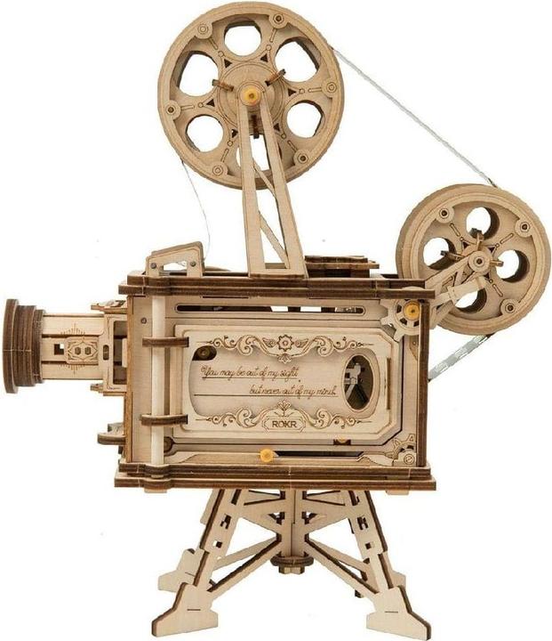 Actual product image Rokr Vitascope film projector - 3D wooden kit