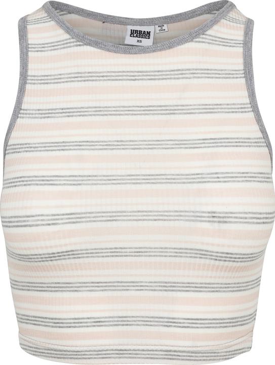 Produktbild Urban Classics Ladies Rib Stripe Cropped Top (M)
