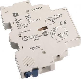 Image du produit Schneider Electric Bloc de contacts auxiliaires 1 contact NO 1 contact NC