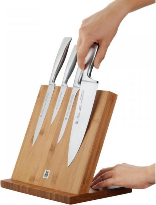 Produktbild WMF Messerblock ohne Messer unbestückt Holz Buchenholz leer magnetisch
