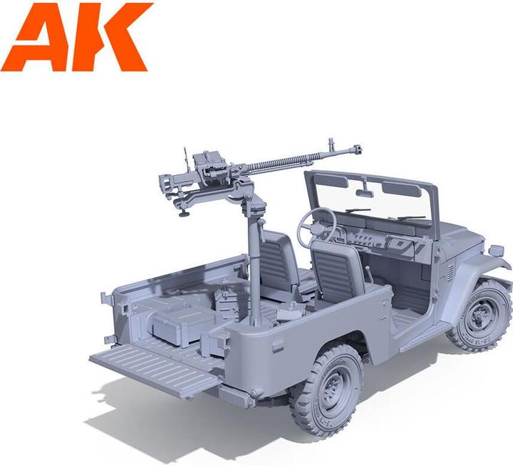 Produktbild AK Interactive 35002 FJ43 Pickup w/DShKM 1:35 Plastic Model Kit