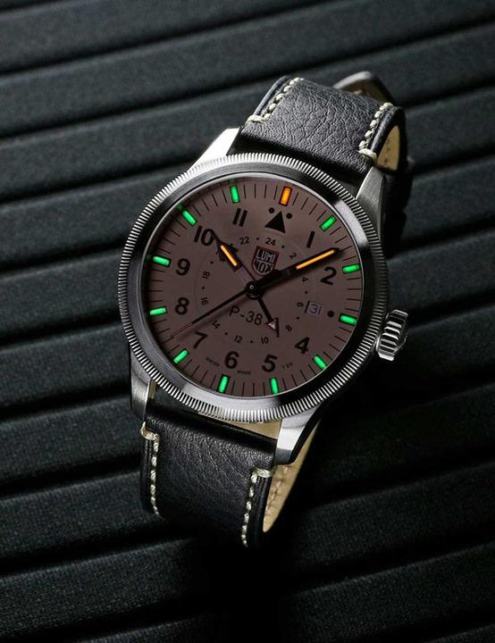 Actual product image Luminox P-38 Lightning Series (Pilot watch, 42 mm)