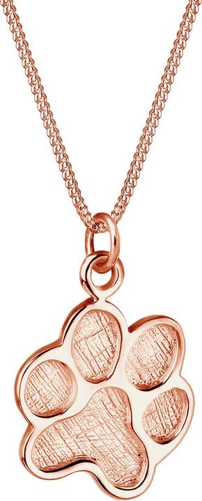 Produktbild Elli Halskette Pfote Hund Katze Tierfreund 925 Sterling Silber (925er Sterling Silber, 45 cm)