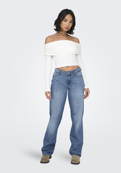 Immagine prodotto Only Taglio dritto Jeans a vita bassa Jeans dalla vestibilità dritta (L)