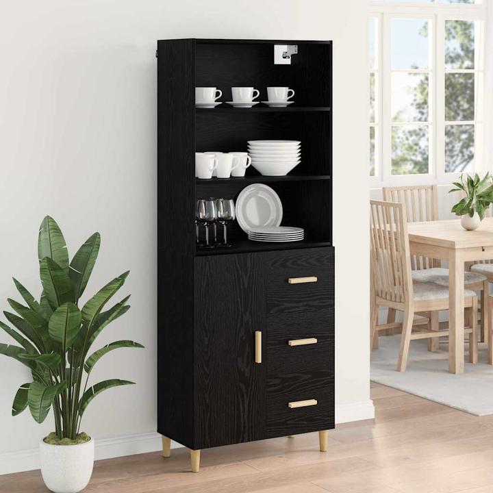 Actual product image vidaXL Highboard (34 x 69.50 x 180 cm)