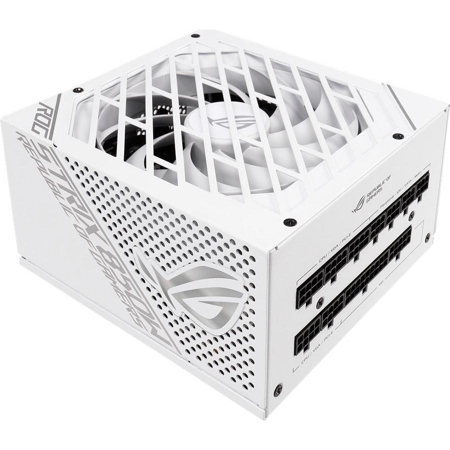 ASUS Zasilacz ROG Strix 850W Biały (ROG-STRIX-850G-WHITE) (850 W), PC Netzteil, Weiss