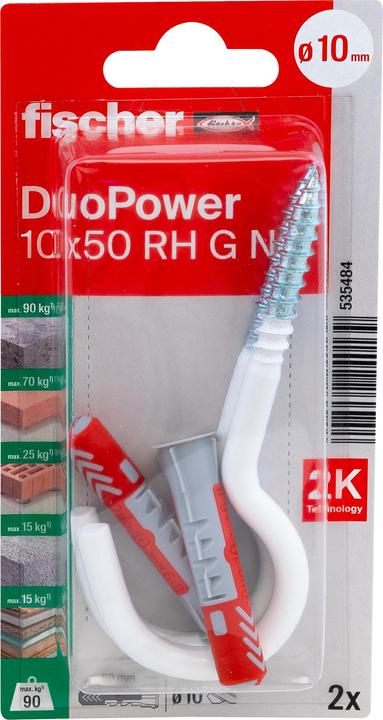 Produktbild Fischer DuoPower 10x50 RH G N K (2 Stk.)
