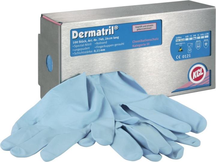 Produktbild KCL Einweg-Nitril-Handschuhe Dermatril 740 (7)