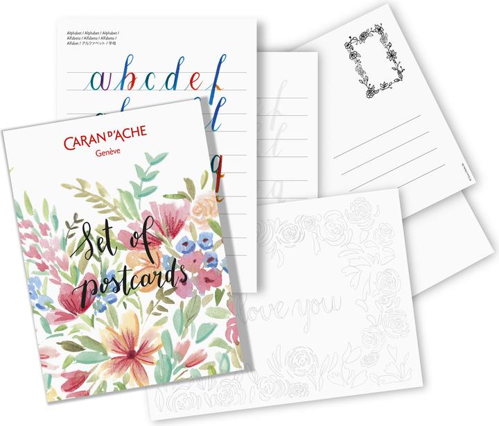 Produktbild Caran d'Ache Botanisches Multiprodukt-Set Sonderedition (21x)