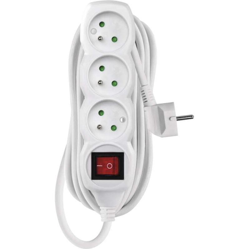 Emos Extension cable with switch (5 m, CEE 7/5) - buy at Galaxus