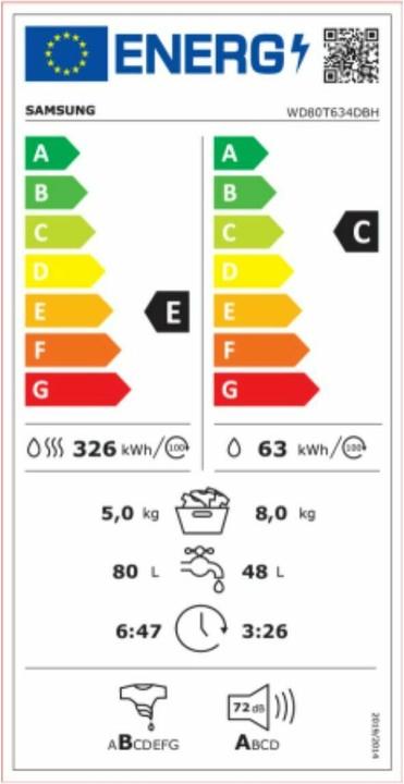 Energie-Label LG GSXV91BSAE (635 l)