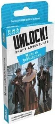Produktbild Asmodée Unlock! Short Adventures Mord in Birmingham (Deutsch)