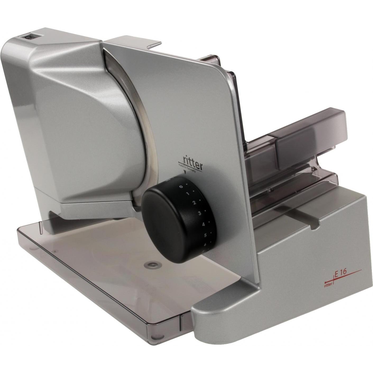 Dr. Ritter E16 Duo Plus, Aufschnittmaschine, Silber