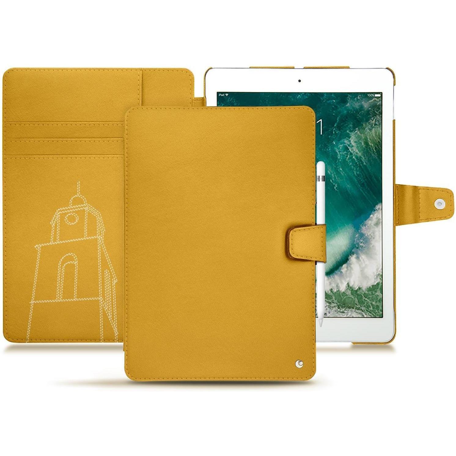 Noreve Lederschutzhülle Wallet (iPad Pro 10.5), Tablet Hülle, Gelb